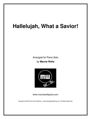 Book cover for Hallelujah, What a Savior! (Man of Sorrows)