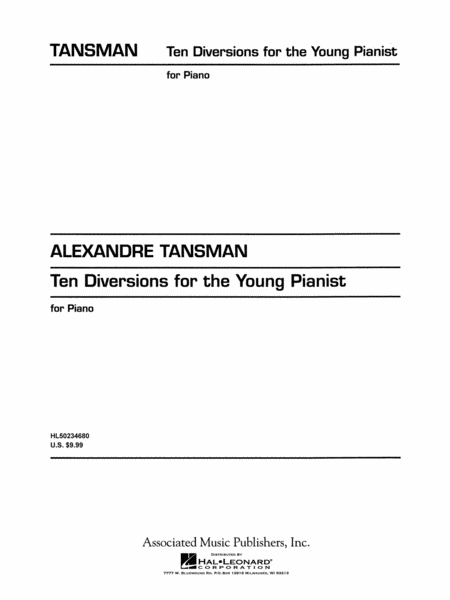 10 Diversions for the Young Pianist