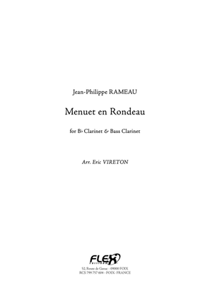 Book cover for Menuet en Rondeau