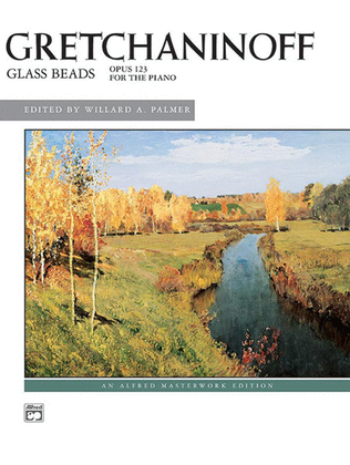 Book cover for Gretchaninoff: Glass Beads, Opus 123