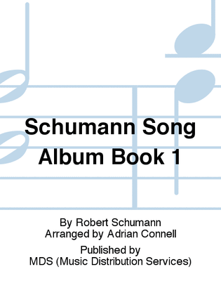 Book cover for Schumann Song Album Book 1