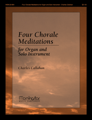 Four Chorale Meditations for Organ and Solo Instrument