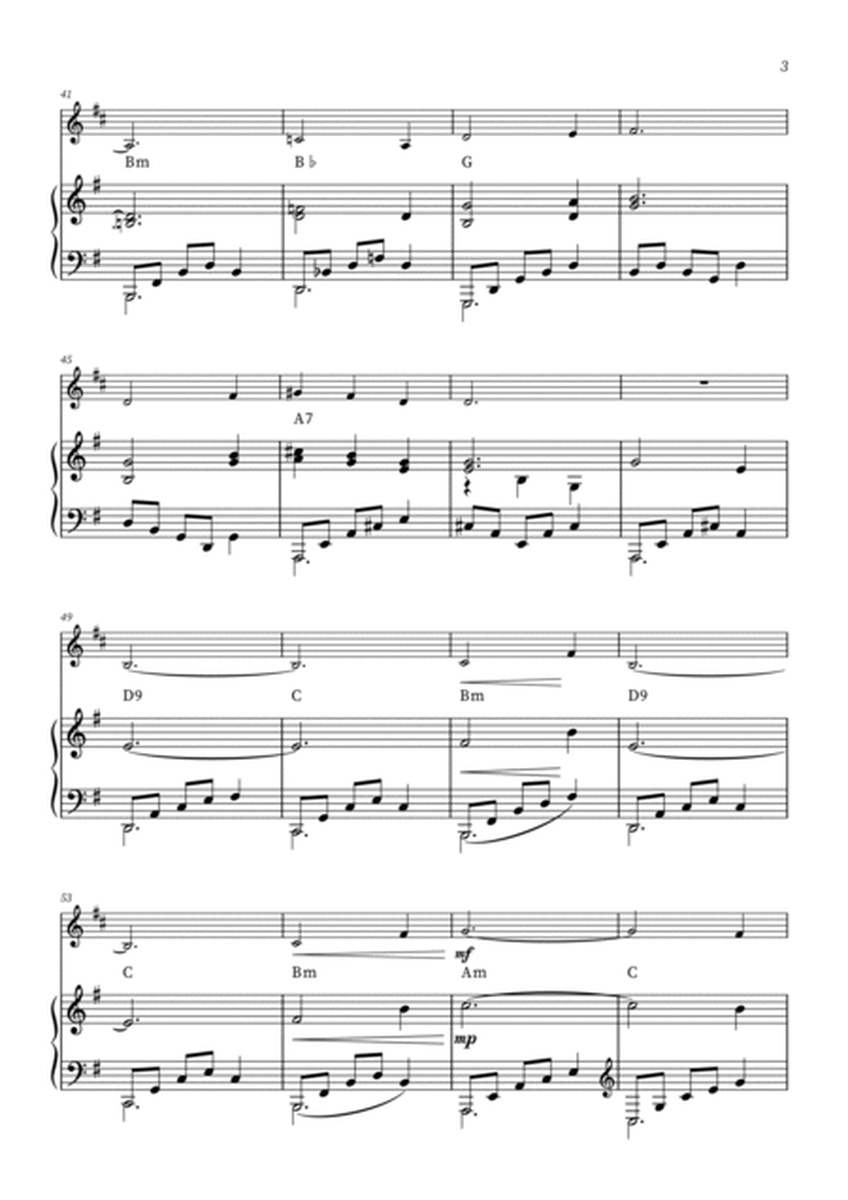 Clair de Lune - French Horn and Piano + CHORDS image number null