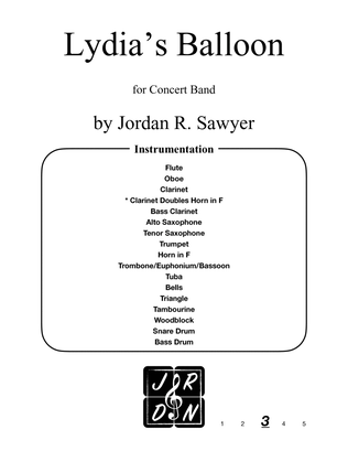 Book cover for Lydia's Balloon