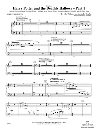 Harry Potter and the Deathly Hallows, Part 1, Suite from: Piano Accompaniment