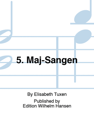 Book cover for 5. Maj-Sangen