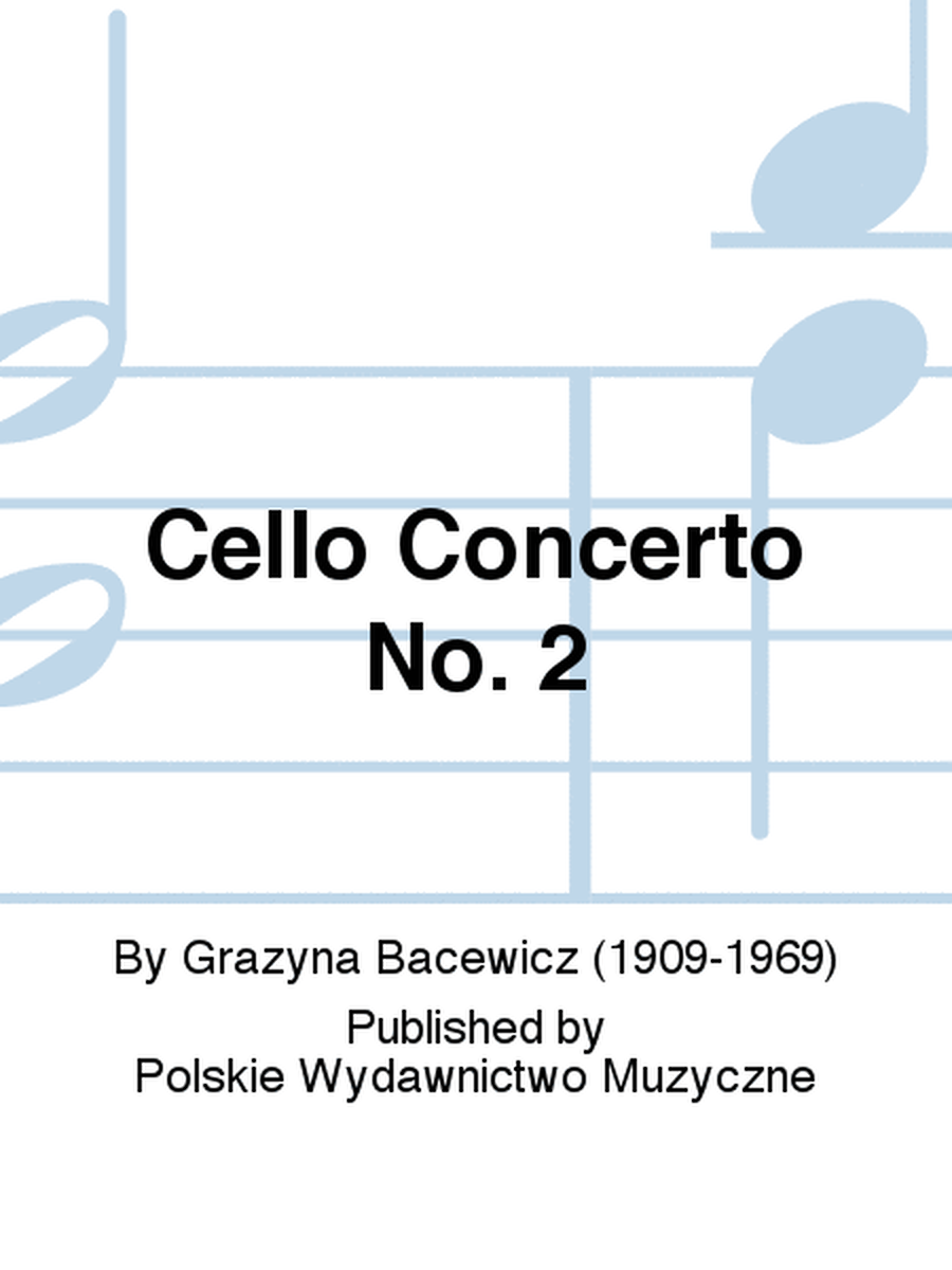 Cello Concerto No. 2