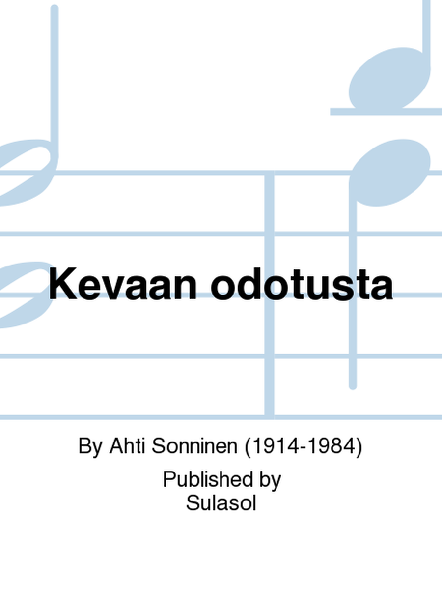 Kevään odotusta