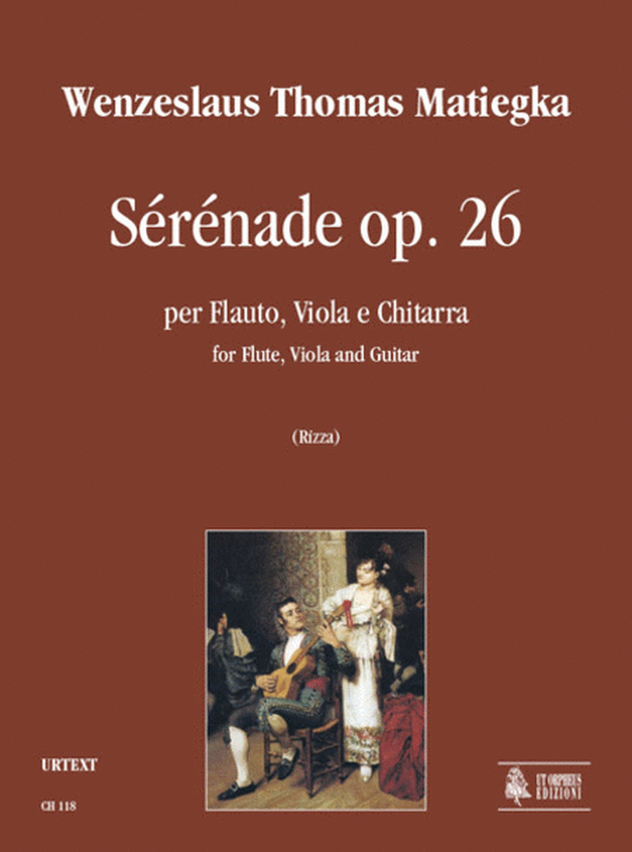 Sérénade Op. 26 for Flute, Viola and Guitar image number null