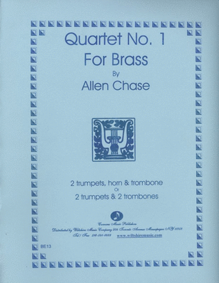 Book cover for Quarter No. I for Brass