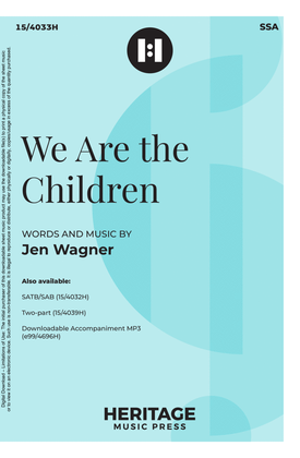 Book cover for We Are the Children