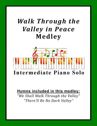 Book cover for Walk Through the Valley in Peace Medley