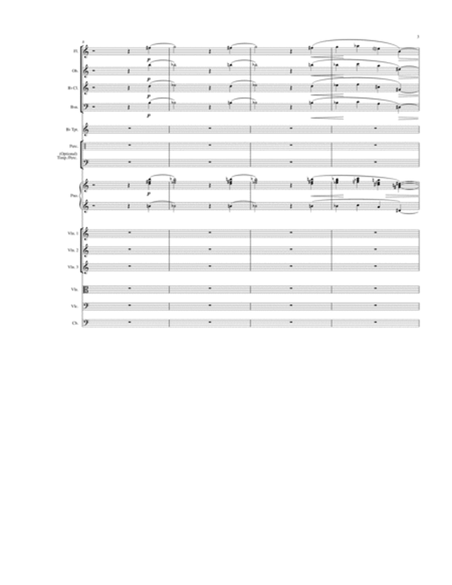 Nightwalk for Piano and Chamber Orchestra (Includes Score and Solo Piano with Piano Accompaniment) image number null