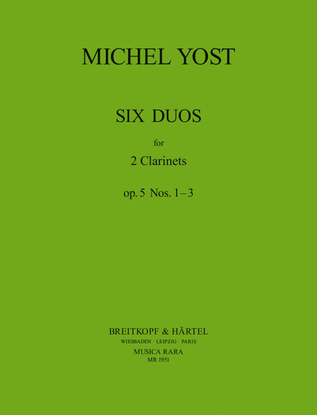 Sechs Duos op. 5, Nr. 1-3