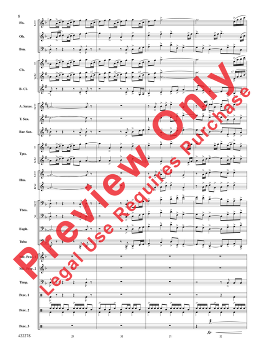 Ludlow by Roland Barrett Concert Band - Sheet Music