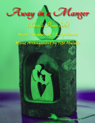 Book cover for Away in a Manger (Easy Piano Solo)