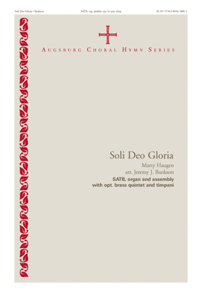 Book cover for Soli Deo Gloria