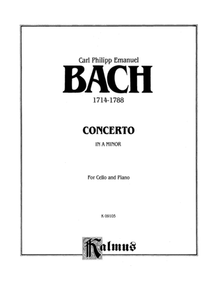 Bach: Cello Concerto in A Minor