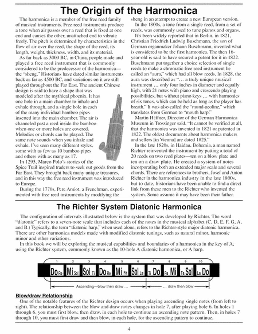 Complete 10-Hole Diatonic Harmonica Series: A Harmonica Book