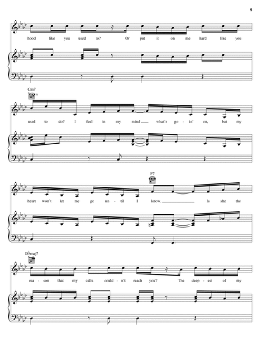 Is She The Reason by Destiny's Child Piano, Vocal, Guitar - Digital Sheet Music