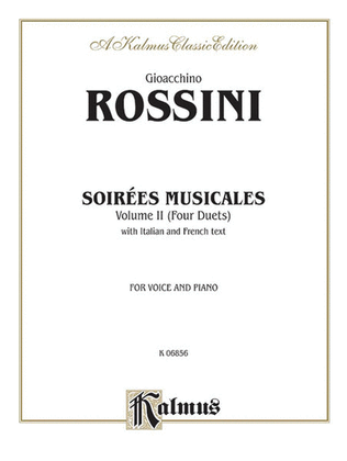 Book cover for Soirees Musicales (4 Duets), Volume 2