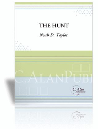 Book cover for Hunt, The (percussion ensemble score & parts)