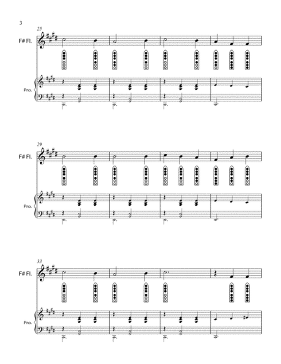 Etude No. 6 for "F#" Flute - Roger's Little Jig image number null