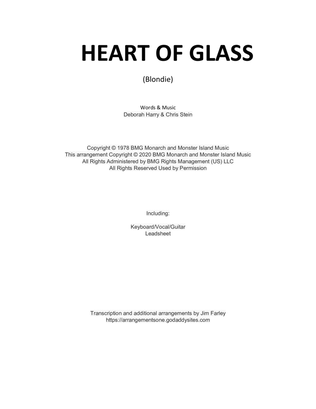 Book cover for Heart Of Glass
