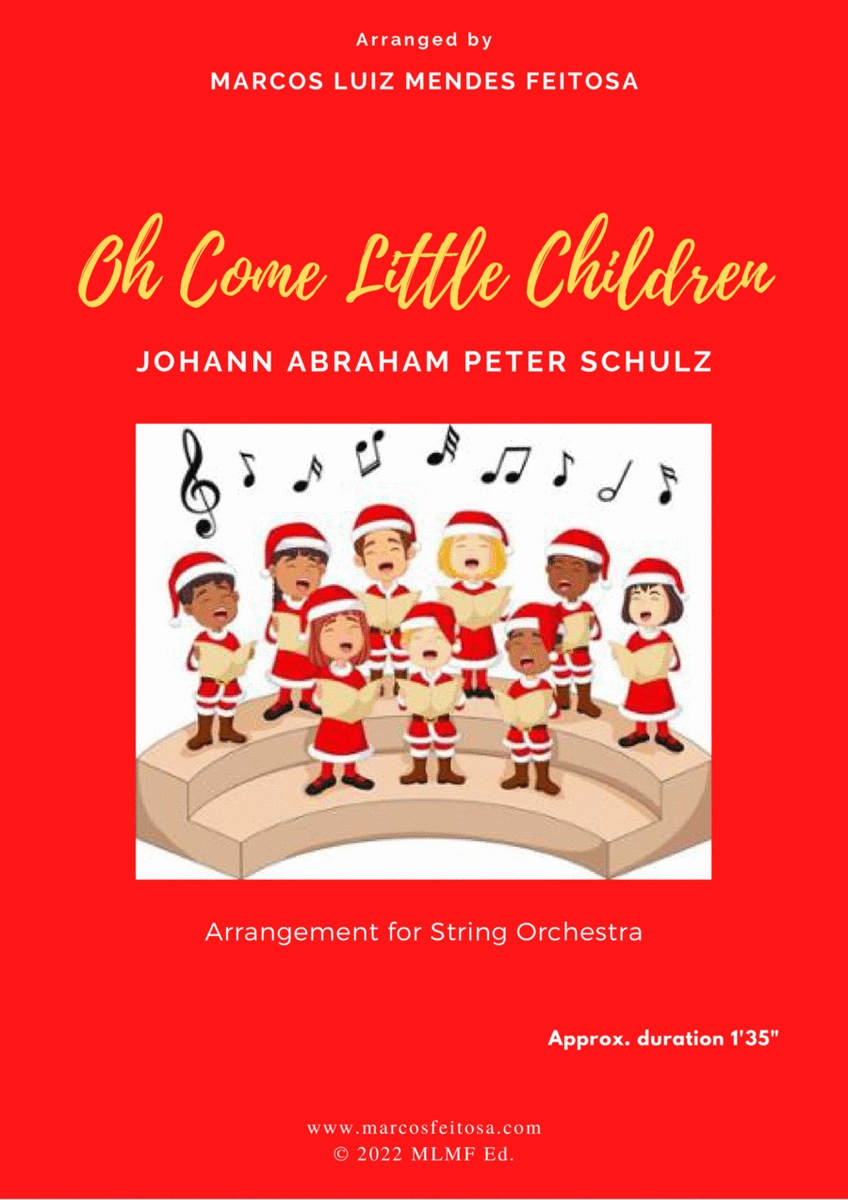 Oh Come Little Children - String Orchestra image number null