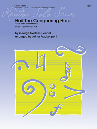 Book cover for Hail The Conquering Hero (From 'Judas Maccabaeus')