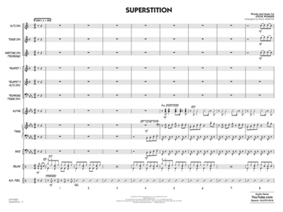 Superstition (arr. Paul Murtha) - Full Score