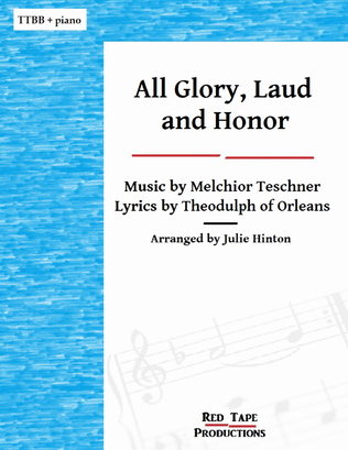 Book cover for All Glory, Laud and Honor