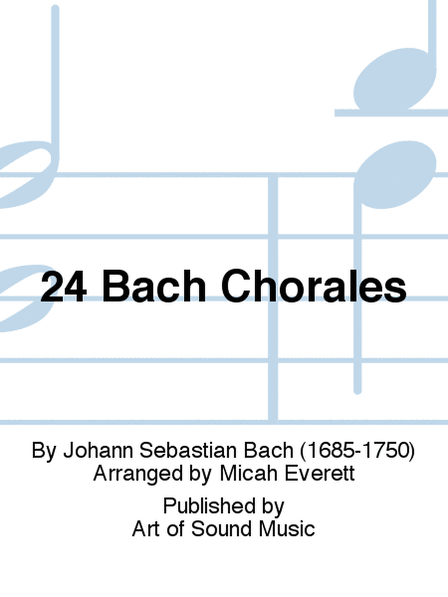 24 Bach Chorales