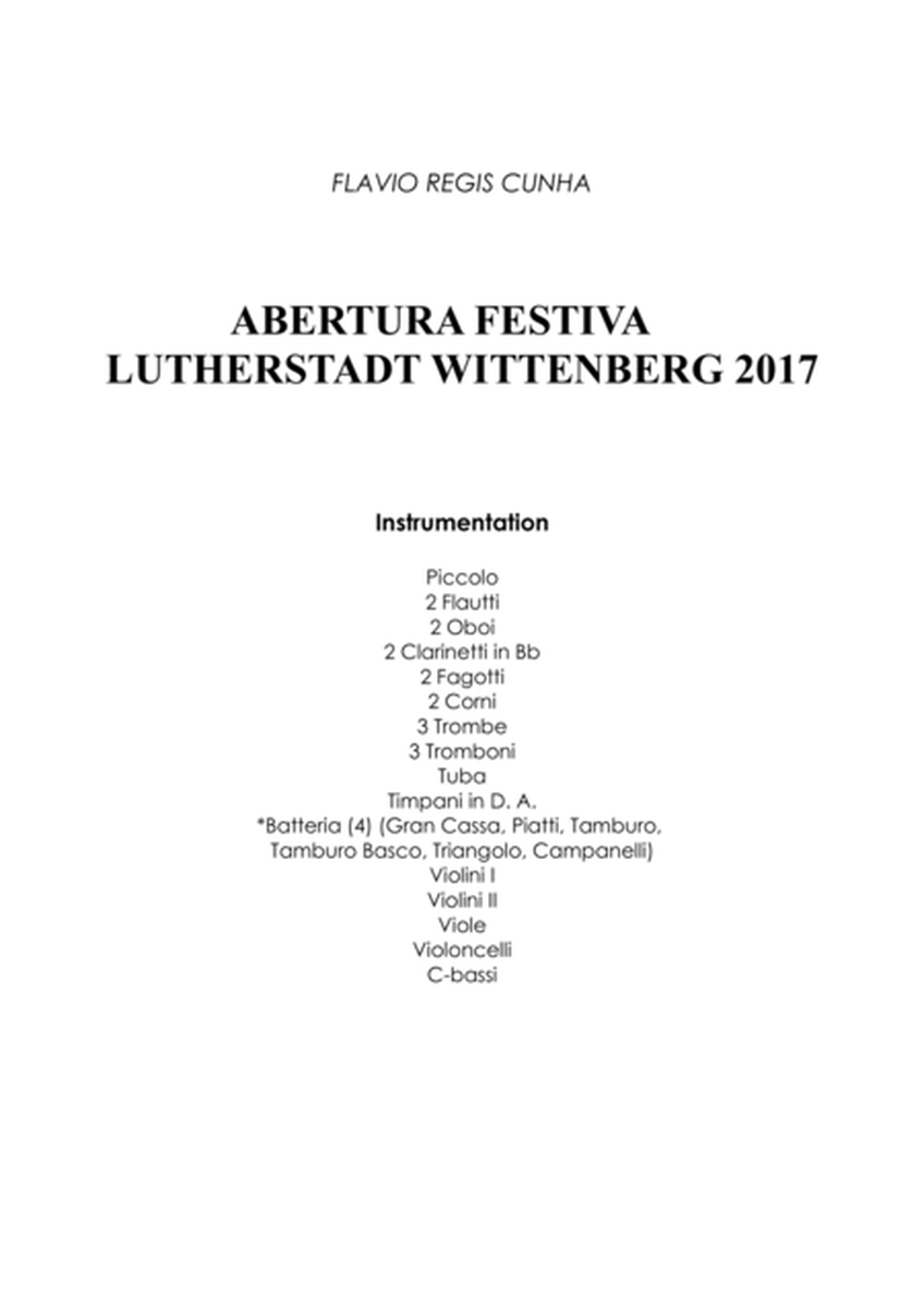 Festive Overture - Lutherstadt Wittenberg 2017 image number null
