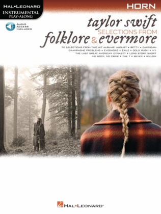 Book cover for Taylor Swift – Selections from Folklore & Evermore