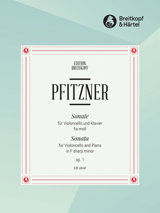 Book cover for Sonata in F minor Op. 1