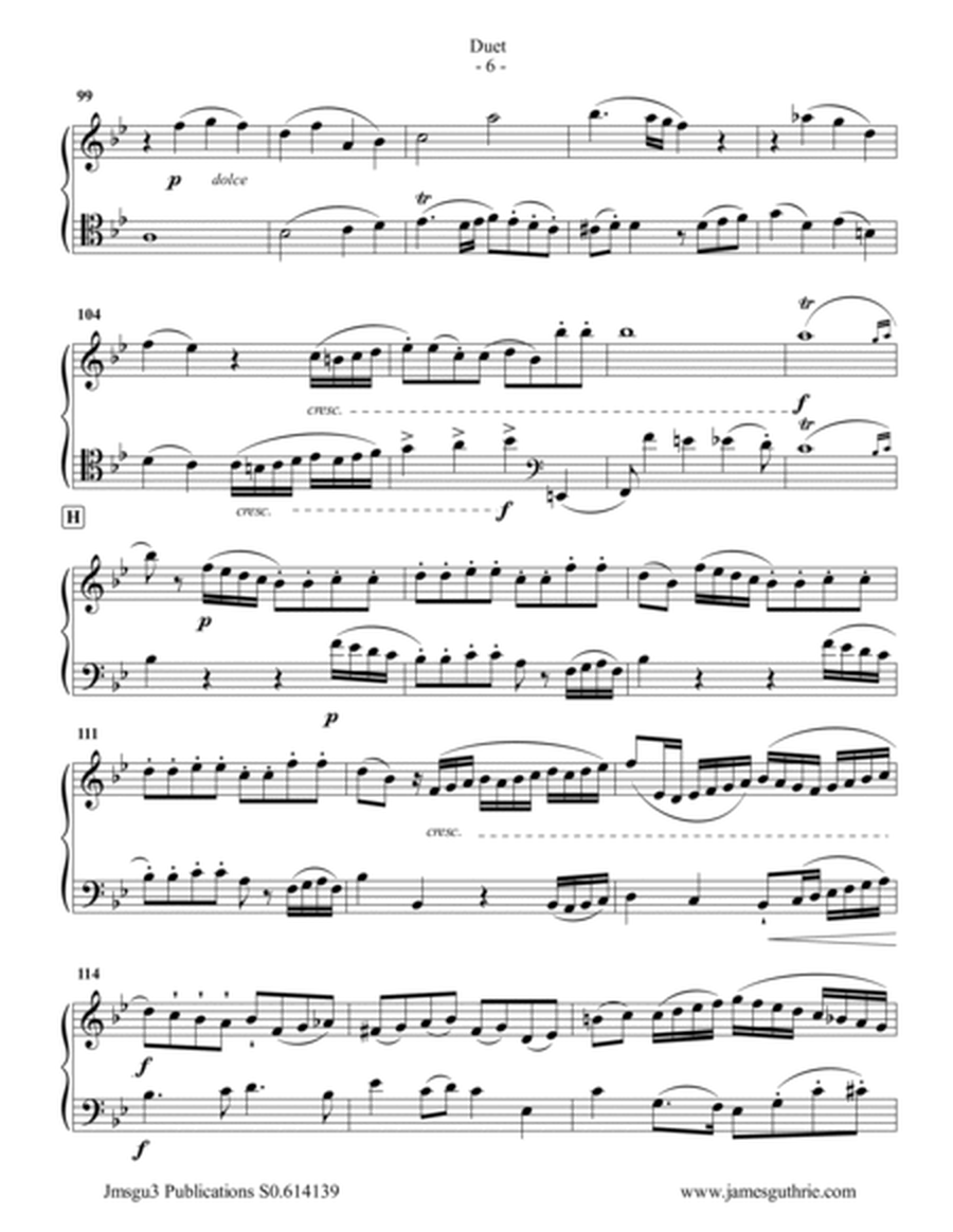 Beethoven: Duet WoO 27 No. 3 for Trumpet & Cello image number null