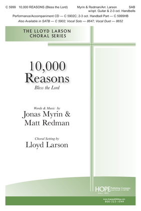 Book cover for 10,000 Reasons (Bless the Lord)