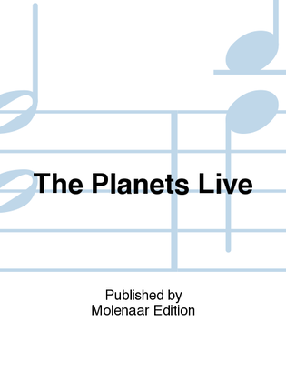 Book cover for The Planets Live
