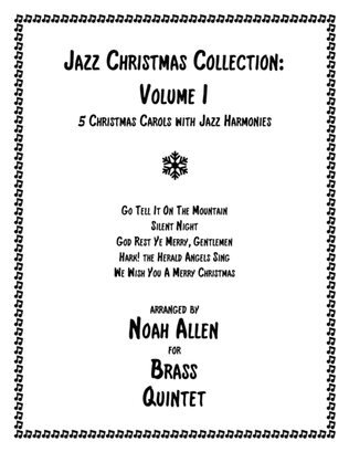 Book cover for Jazz Christmas Collection: Volume I (Brass Quintet)