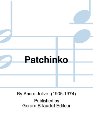 Book cover for Patchinko