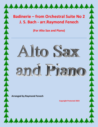 Badinerie - J.S.Bach - for Alto Sax and Piano