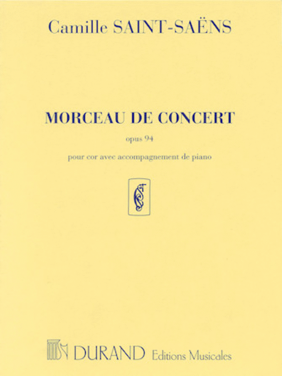 Morceau de Concert, Op. 94