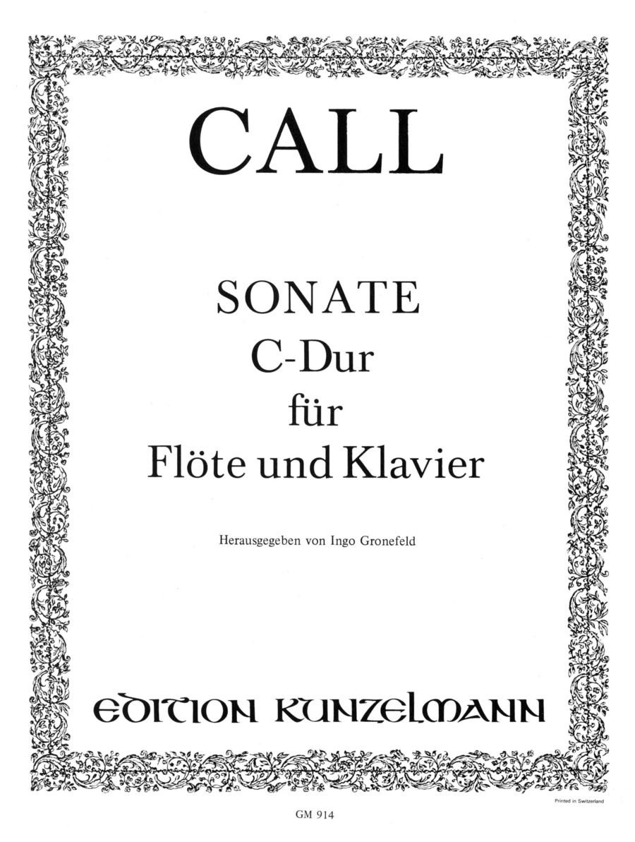 Sonata for flute and piano