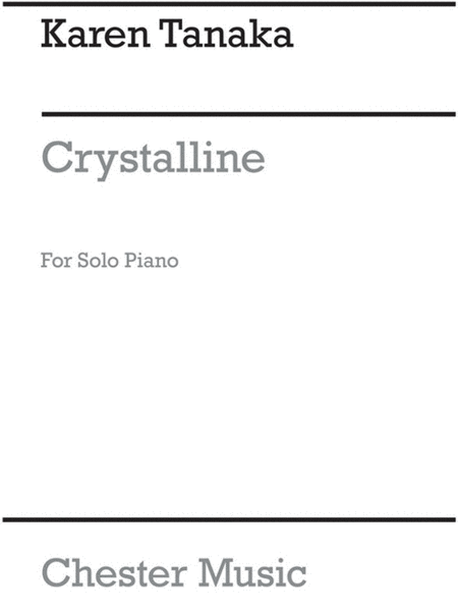 Tanaka Crystalline Piano Solo