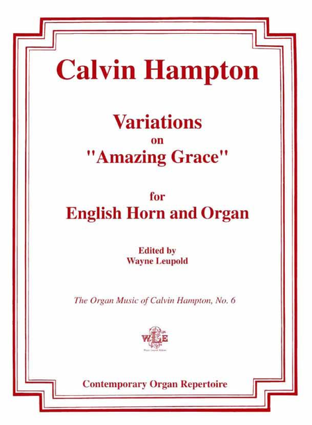 Variations on Amazing Grace for English Horn and Organ