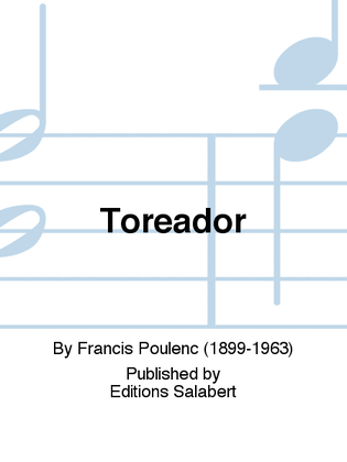 Book cover for Toreador