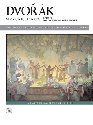 Book cover for Dvorák -- Slavonic Dances, Op. 72