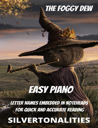 Book cover for Foggy Dew for Easy Piano