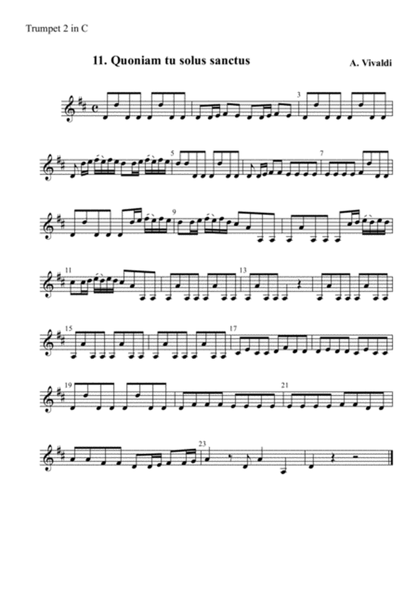 A. Vivaldi - "Quoniam tu solus sanctus", XI mvt. from "Gloria in D major", RV 589
